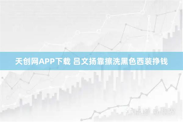 天创网APP下载 吕文扬靠擦洗黑色西装挣钱